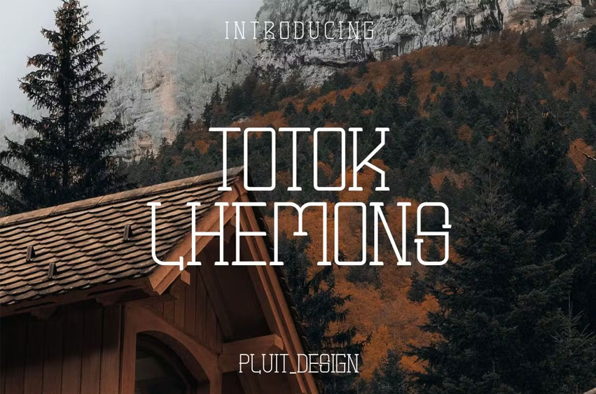 Totok Lhemons Font