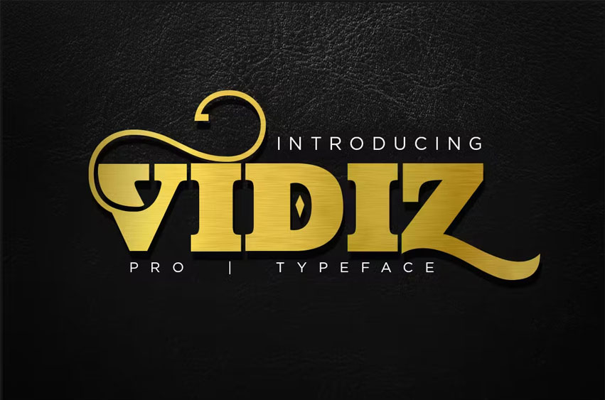 Vidiz Pro Font