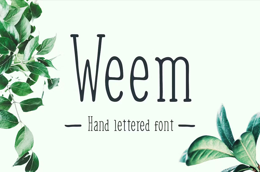 Weem Font