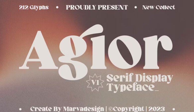 Agior Font