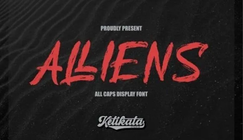 Alliens Font