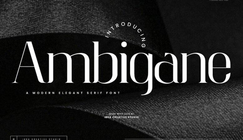 Ambigane Font