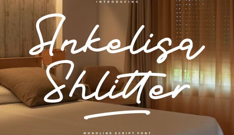 Ankelisa Shlitter Font