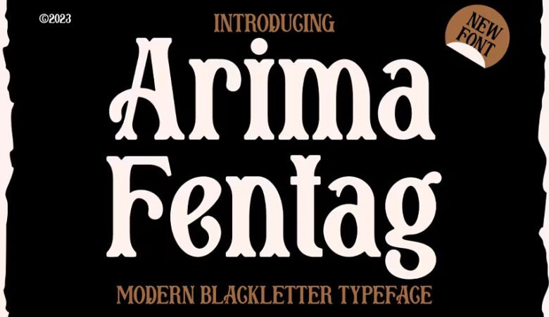 Arima Fentag Font