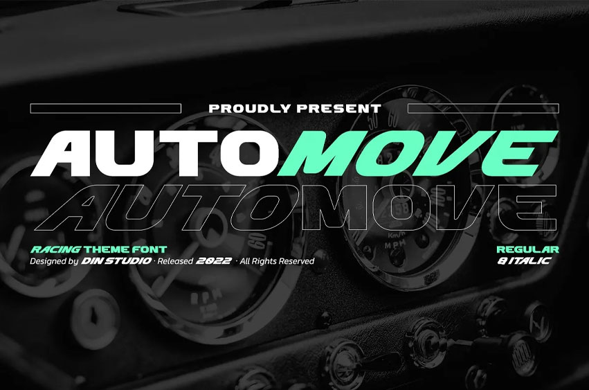 Automove Font