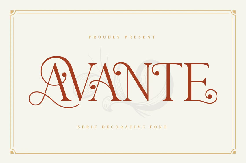 Avante Font