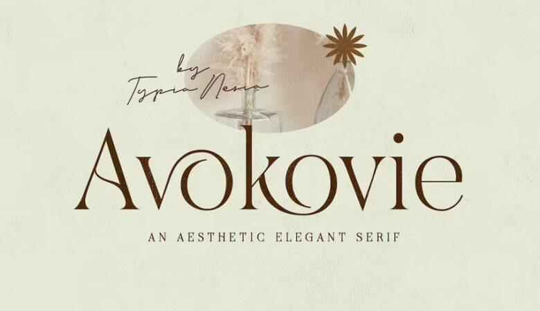 Avokovie Font