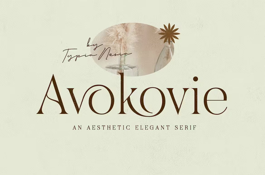 Avokovie Font