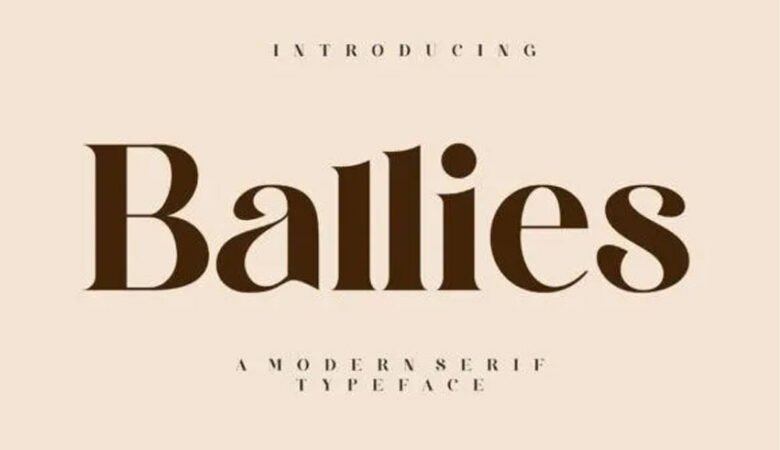 Ballies Font
