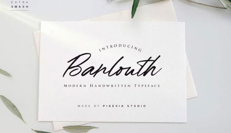 Barlouth Font
