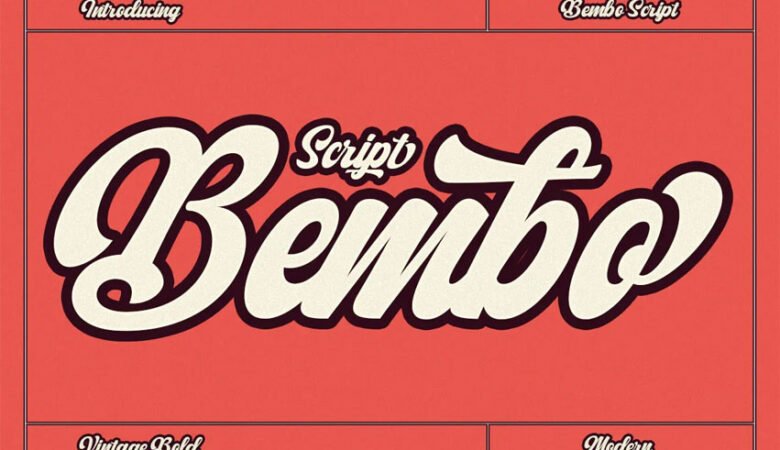 Bembo Script Font