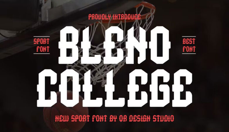 Bleno College Font