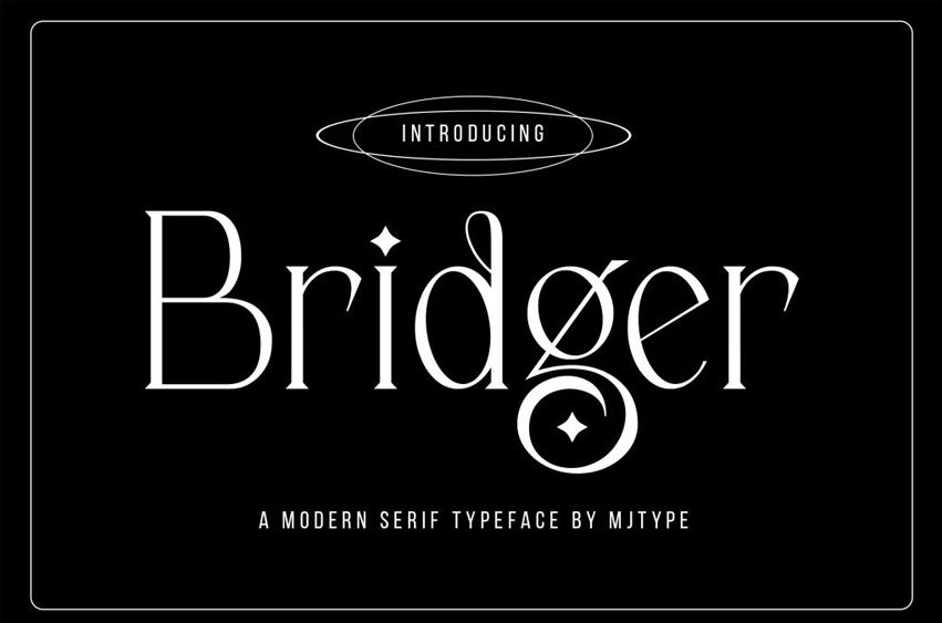 Bridger Font