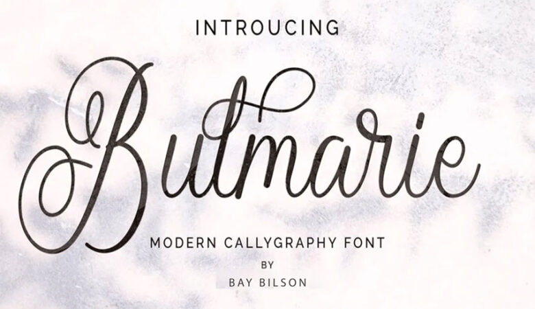 Bulmarie Font