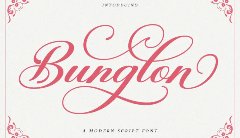 Bunglon Font