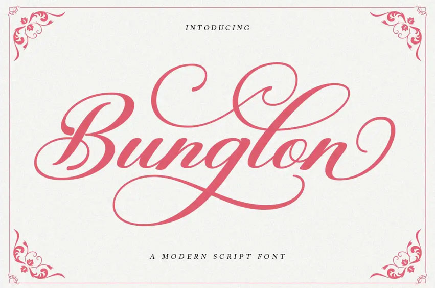 Bunglon Font