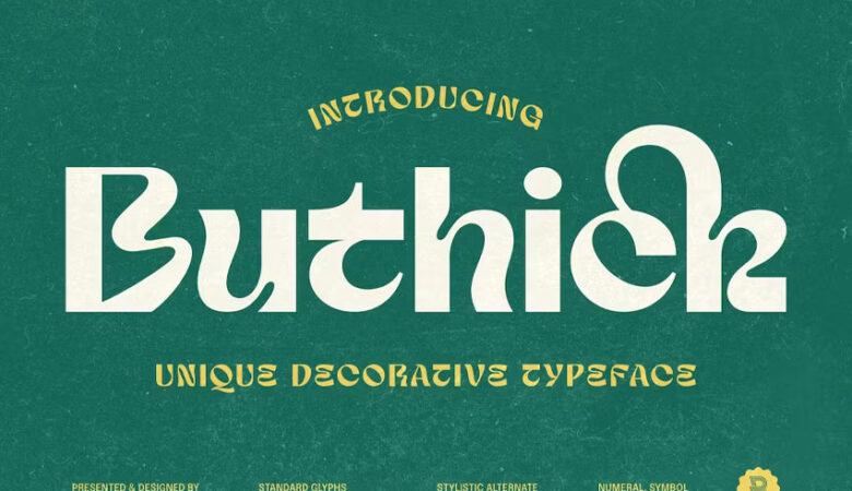 Buthick Font