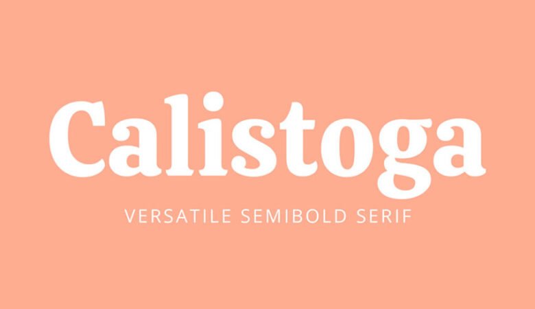 Calistoga Font