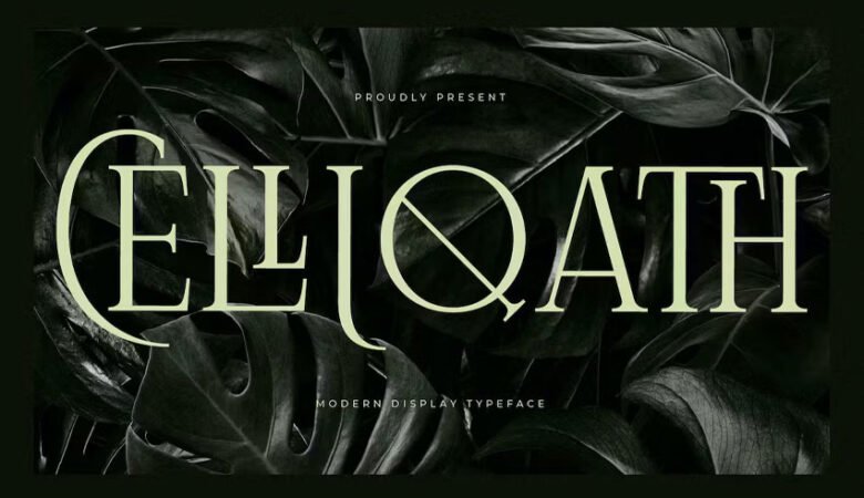 Celliqath Font