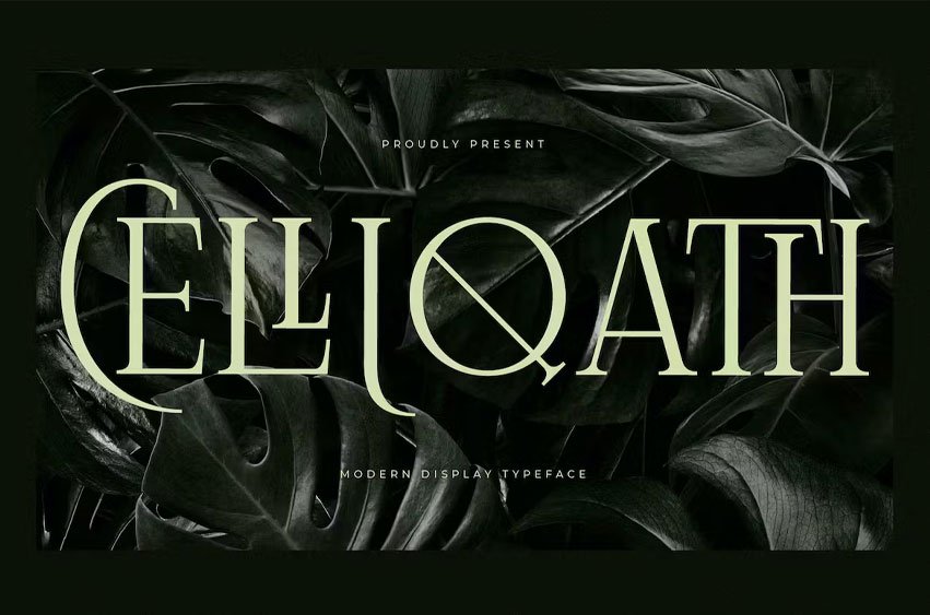 Celliqath Font