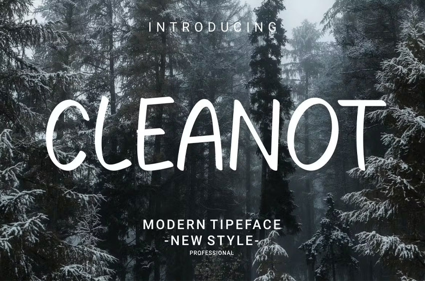 Cleanot Font