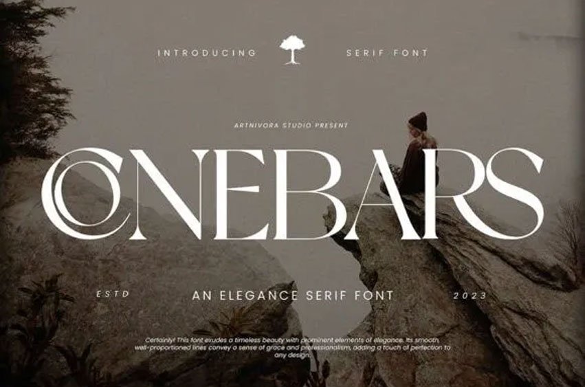 Conebars Font
