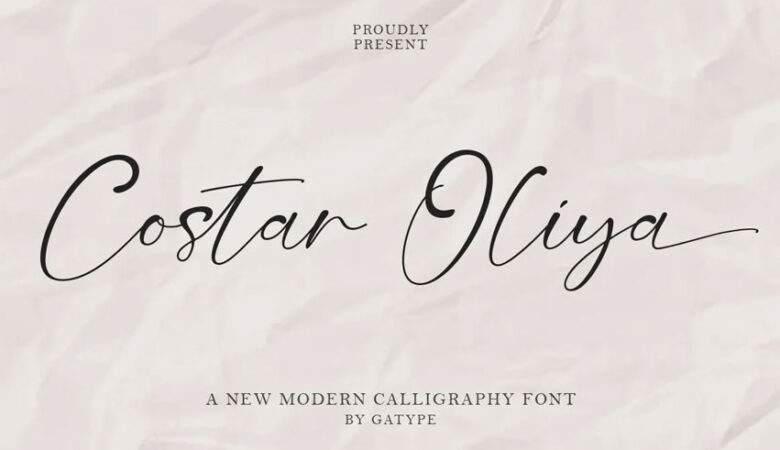 Costar Oliya Font