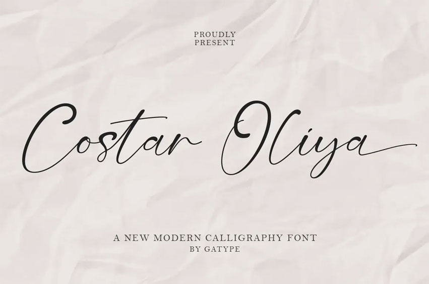 Costar Oliya Font