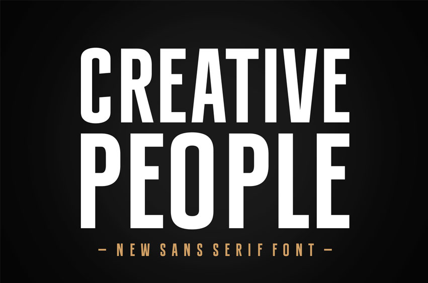 Creative People Font