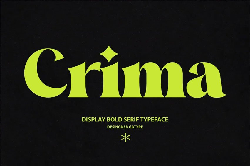 Crima Font