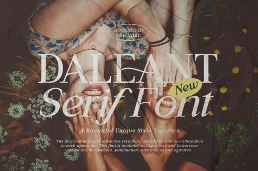 Daleant Font