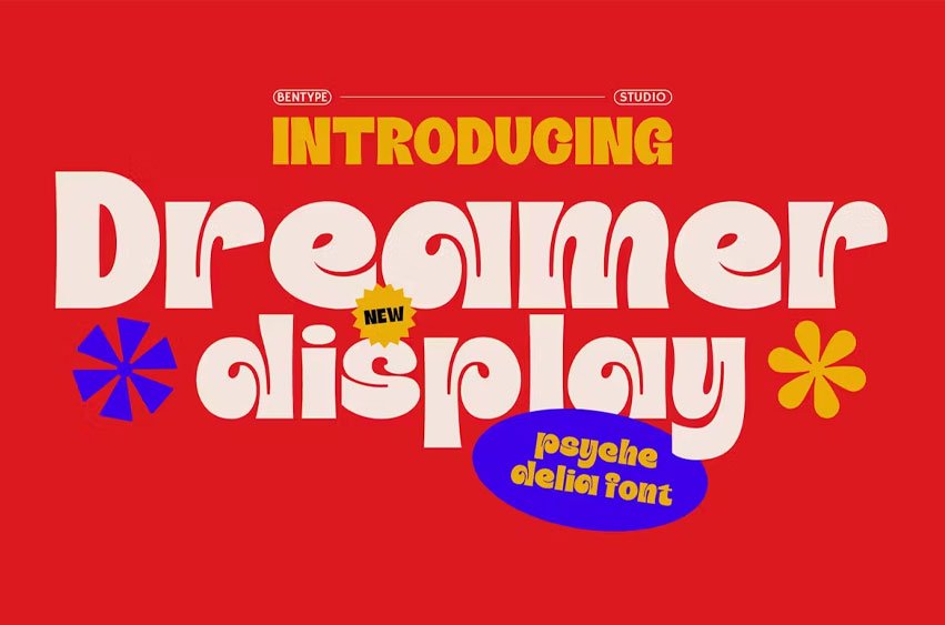 Dreamer Psychedelia Font