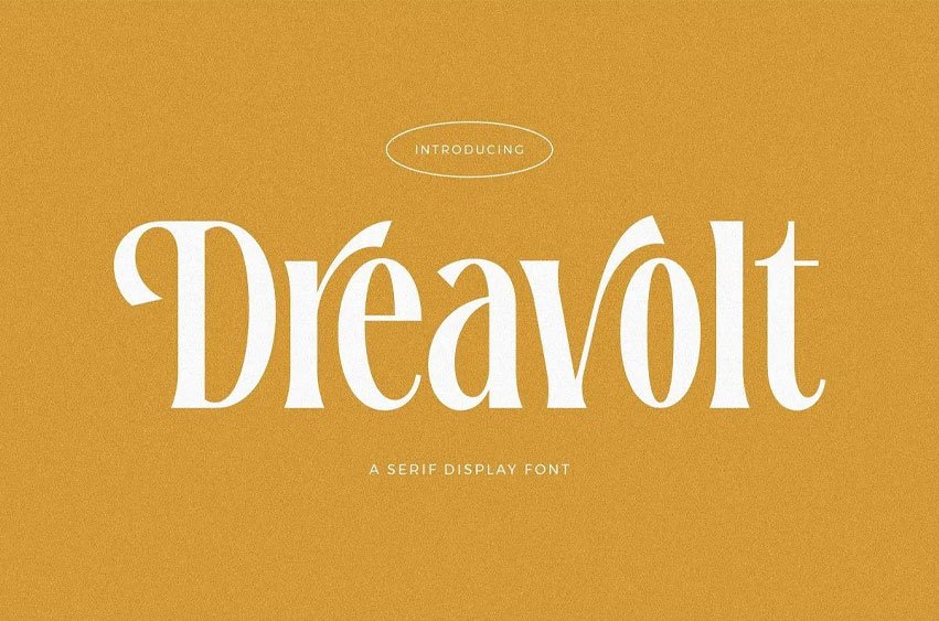 Dreavolt Font