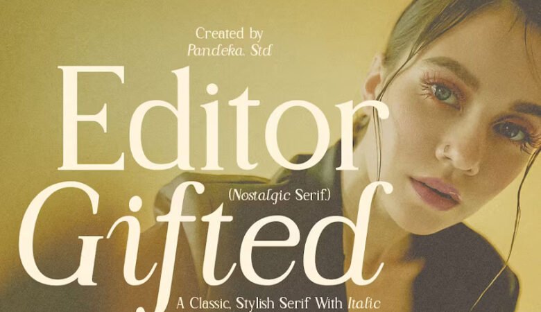 Editor Gifted Font