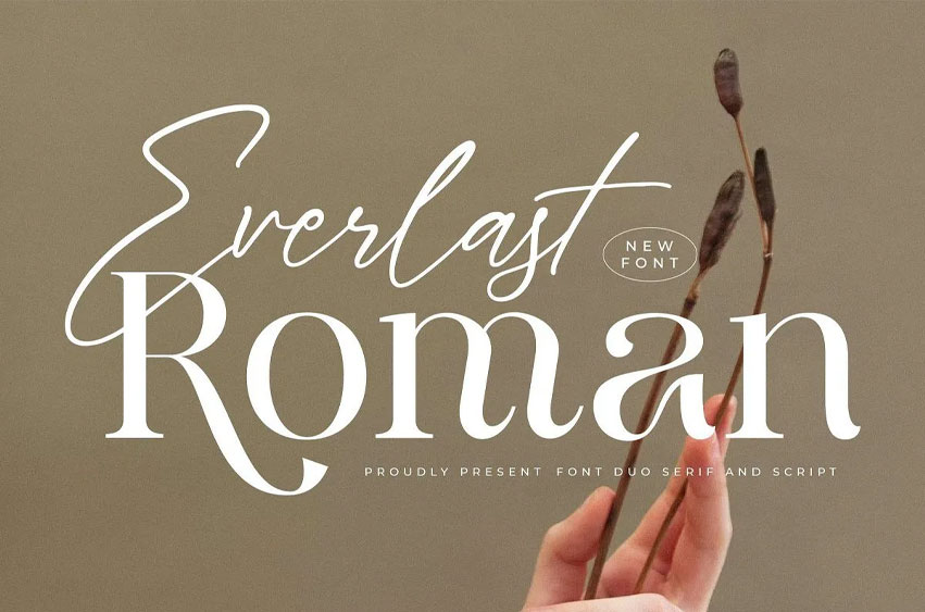 Everlast Roman Font