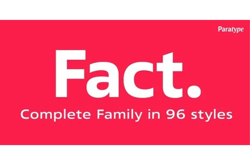 Fact Font