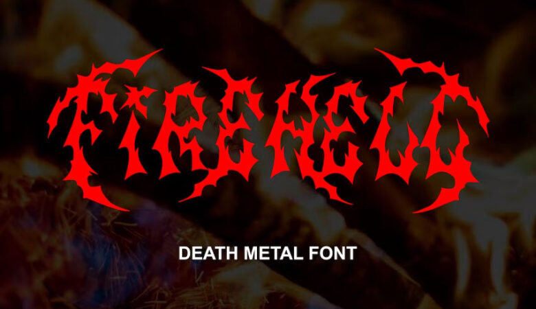 Fire Hell Font