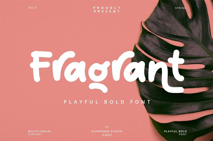 Fragrant Font