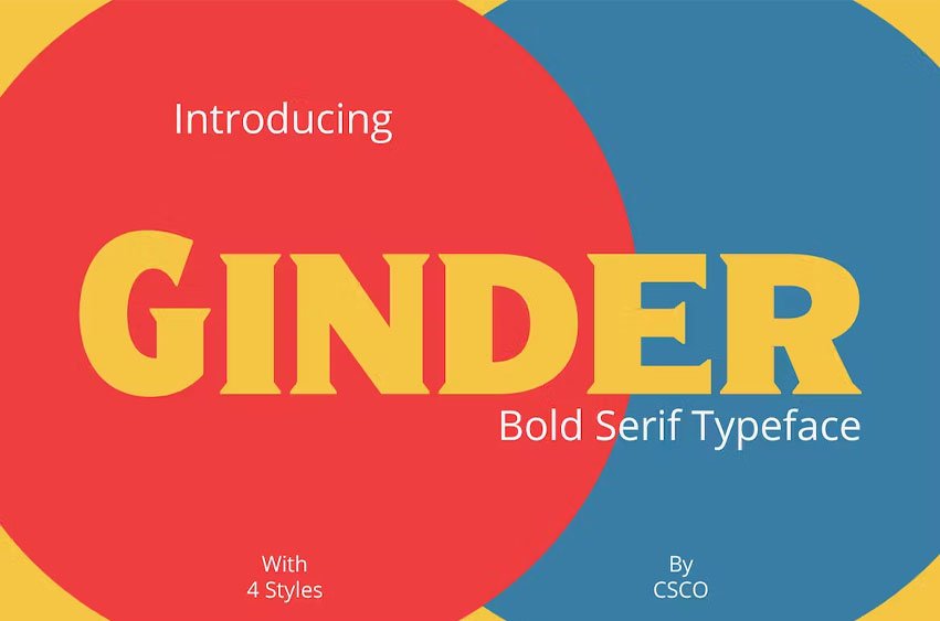 Ginder Font