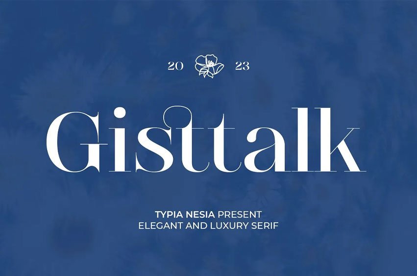 Gisttalk Font