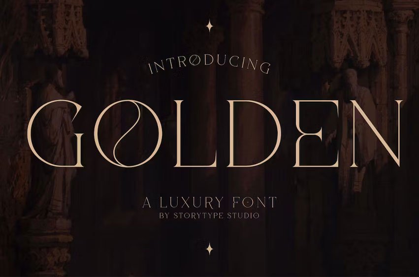 Golden Luxury Font