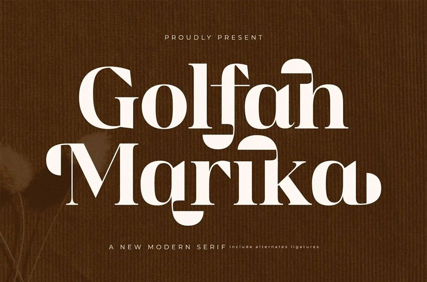 Golfah Marika Font