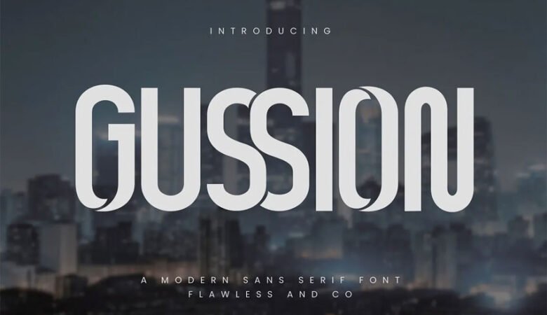 Gussion Font