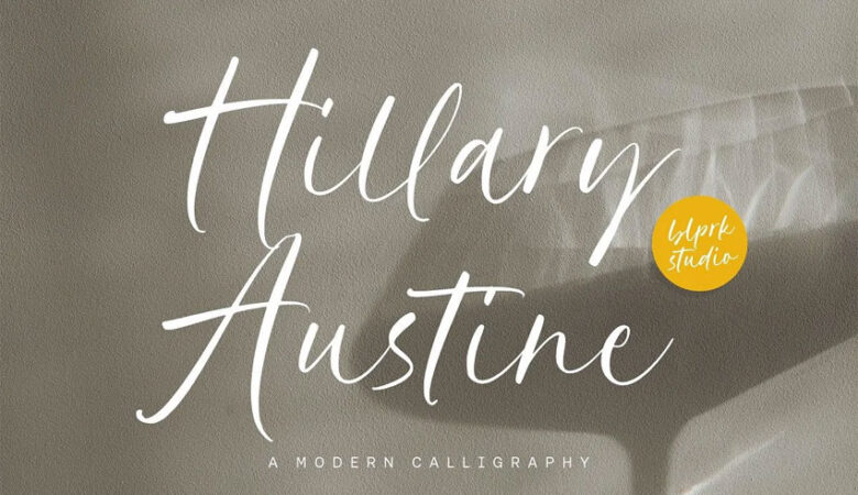 Hillary Austine Font