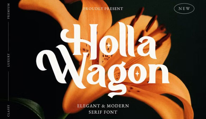 Holla Wagon Font