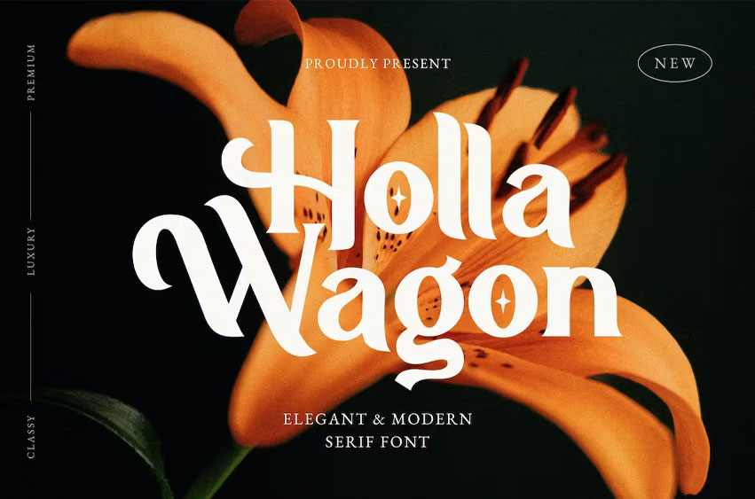 Holla Wagon Font