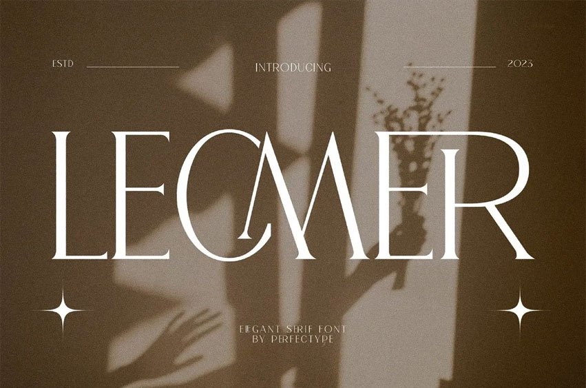 Lecmer Font