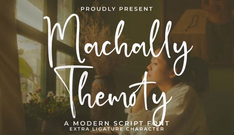 Machally Themoty Font