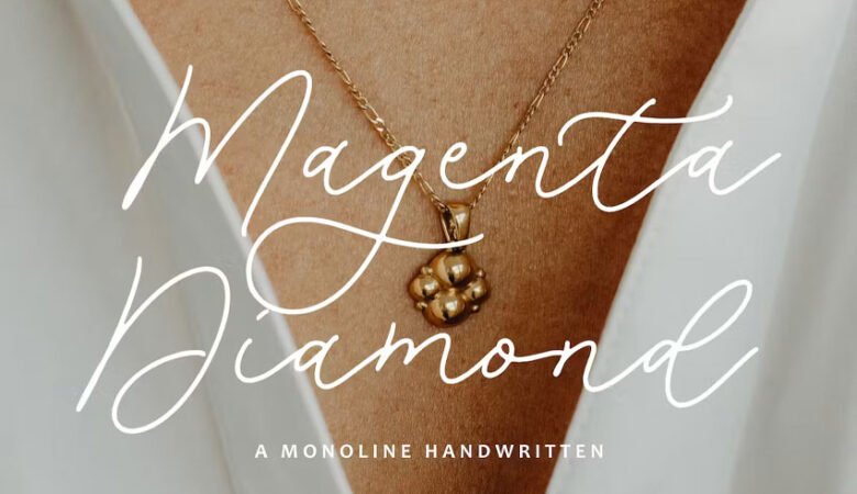 Magenta Diamond Font