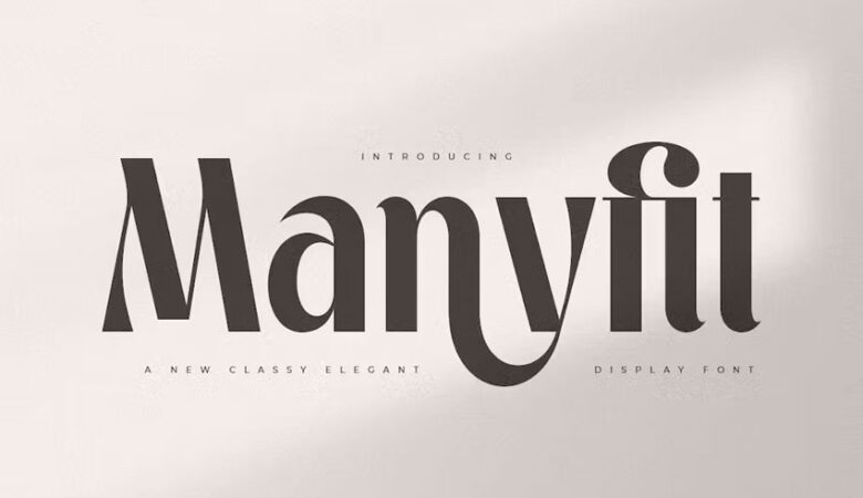 Manyfit Font